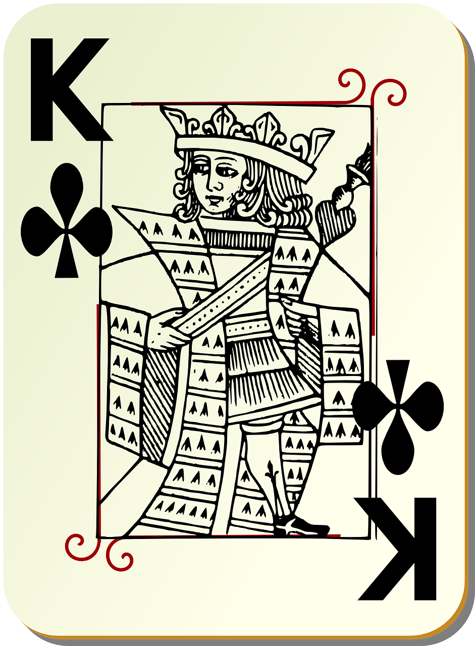 playing card, king, clubs-161485.jpg
